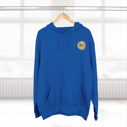 Trinity Shield Fleece Hoodie – Faith-Inspired Comfort