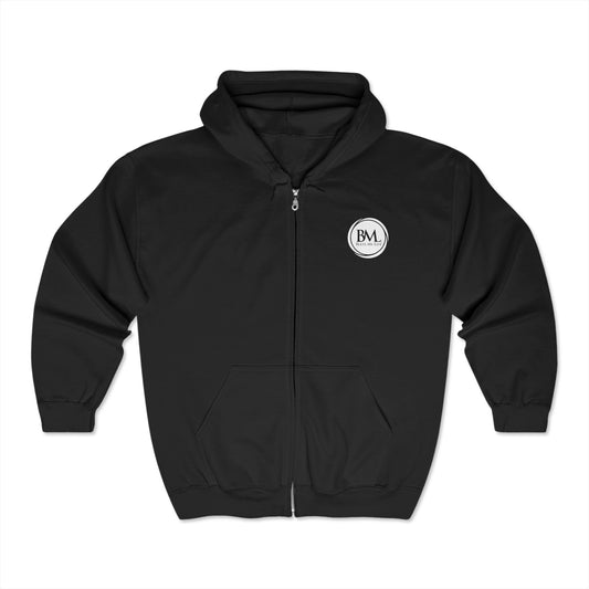 Blessed Journey Full Zip Hoodie – Unisex Faith-Inspired Wear