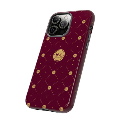 FaithBound Maroon iPhone 11-16 Case – BML Edition