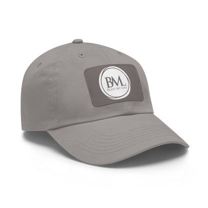 Faithful Path Dad Hat – Leather Patch of Devotion