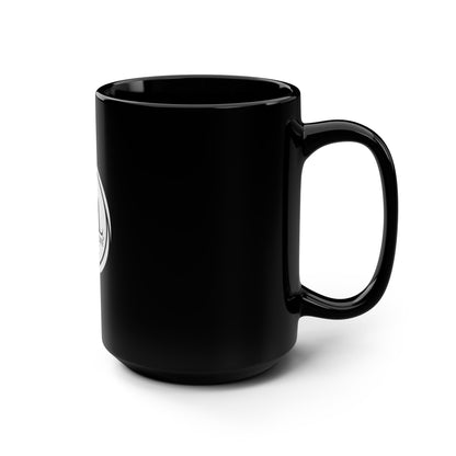 Holy Reflections Black Mug – A Cup of Faith