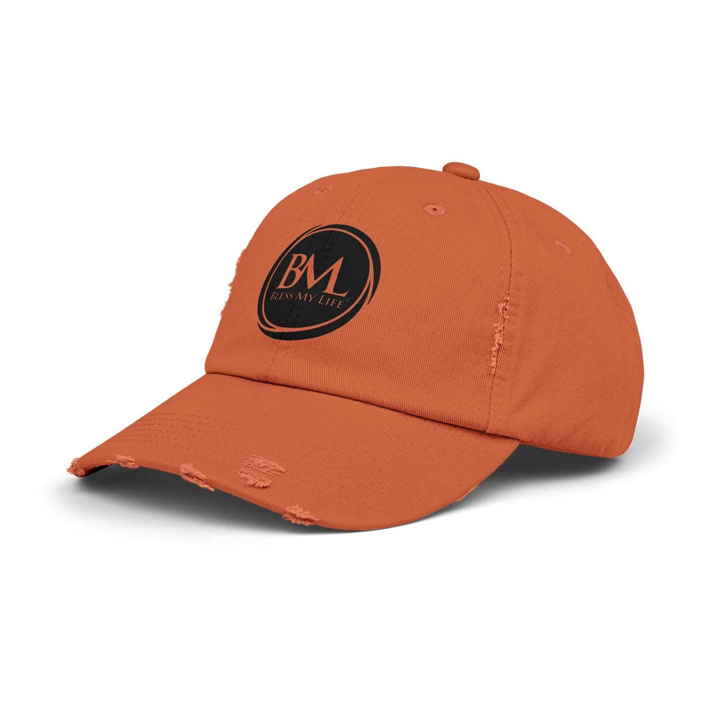 Worn by Grace Distressed Cap – A Testament of Faith