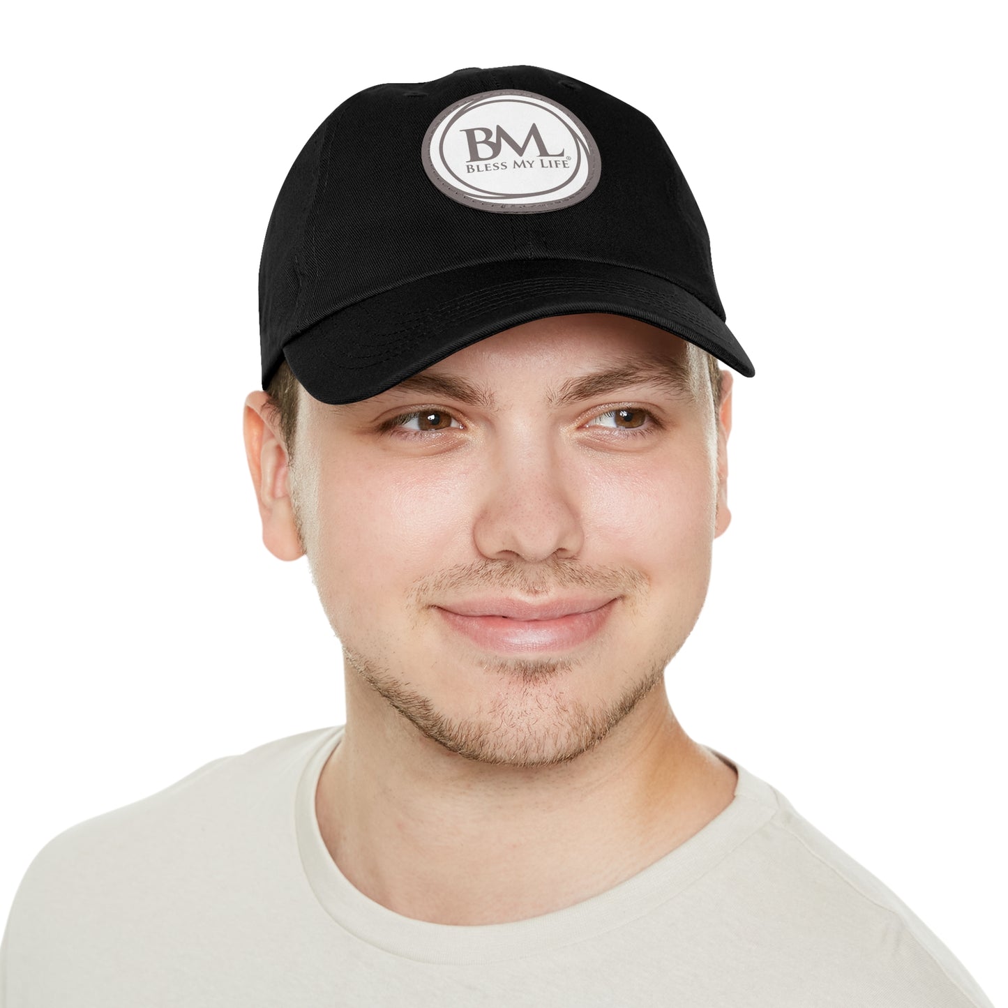 Covenant Leather Patch Dad Hat – Centered in Faith