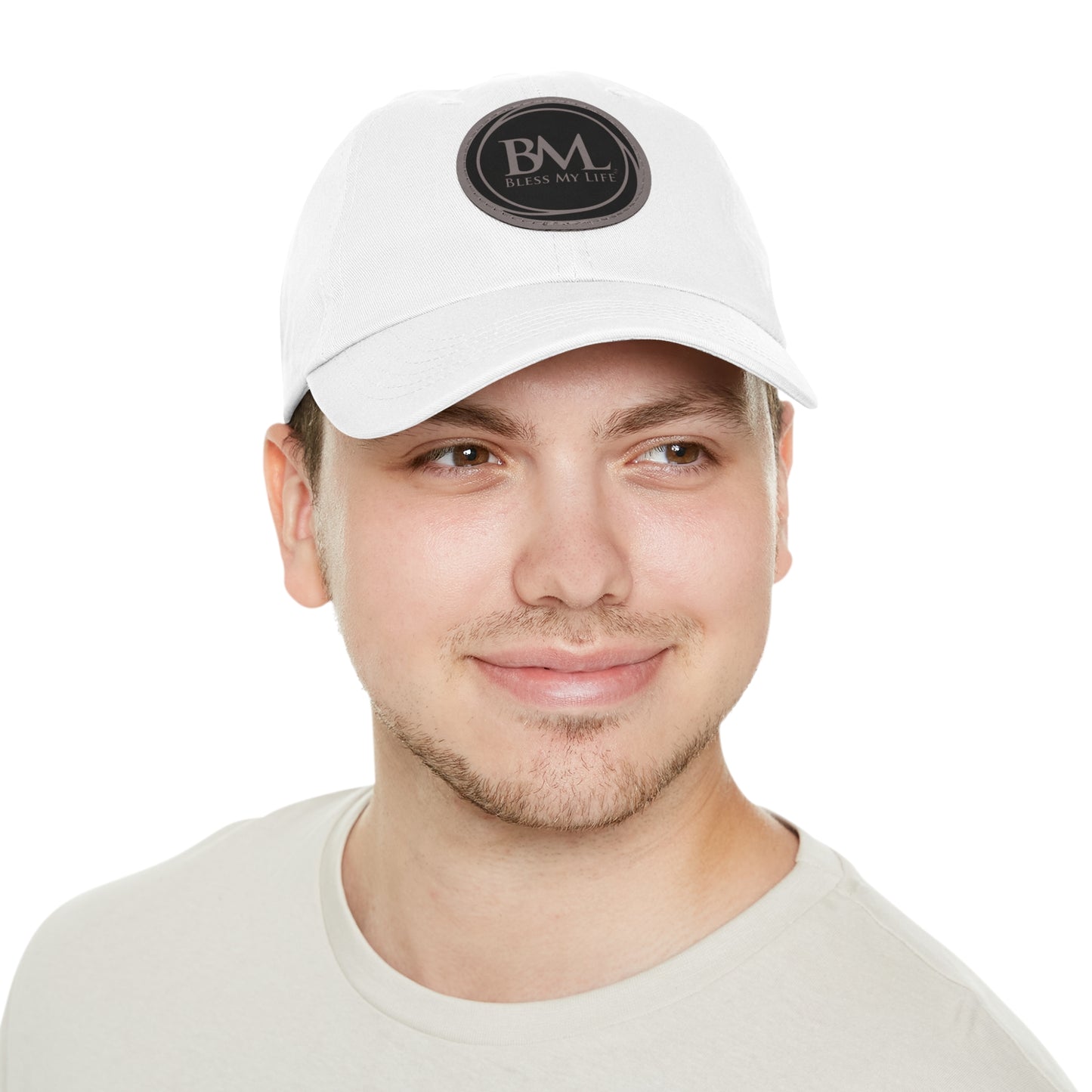 Covenant Leather Patch Dad Hat – Centered in Faith