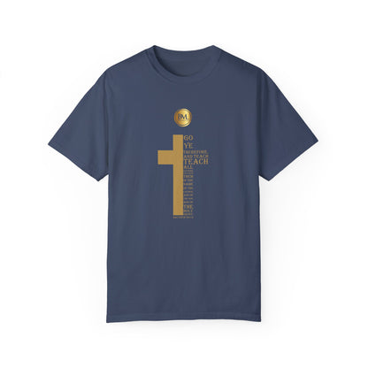 Matthew 28.19 Faith Unisex Garment-Dyed T-shirt