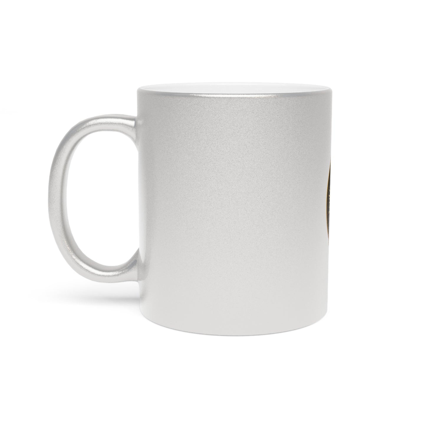 Golden Grace Metallic Mug – Drink in Faith