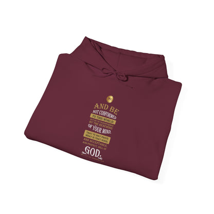Christian Hoodies | Romans 12:2 | Bless My Life ®