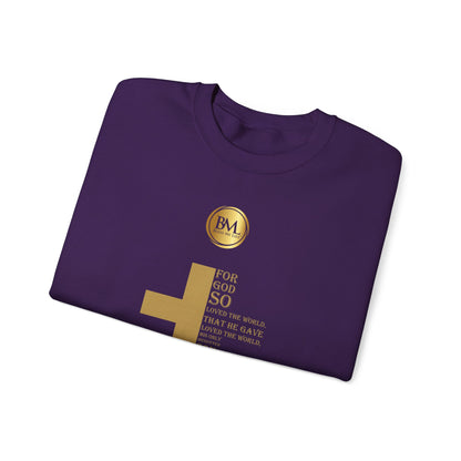 Christian T-shirt | John 3:16 Crewneck Sweatshirt | Bless My Life ®