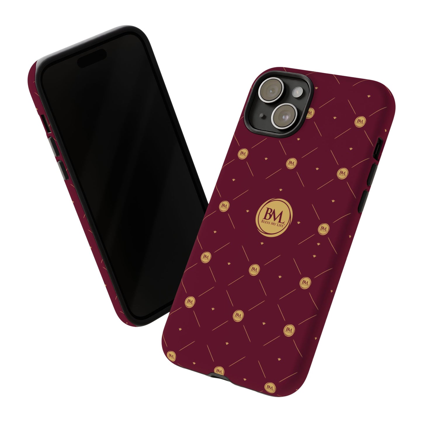 FaithBound Maroon iPhone 11-16 Case – BML Edition