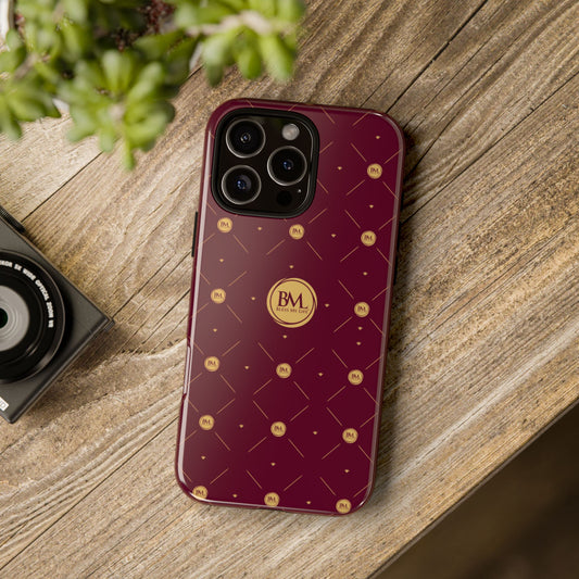 FaithBound Maroon iPhone 11-16 Case – BML Edition