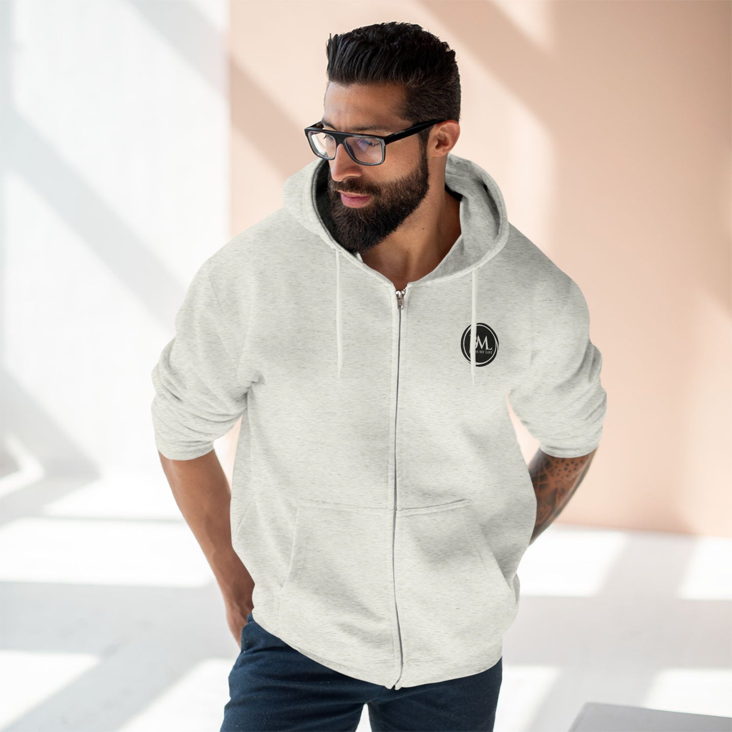 Crosswalk Zip Hoodie – Faith in Motion