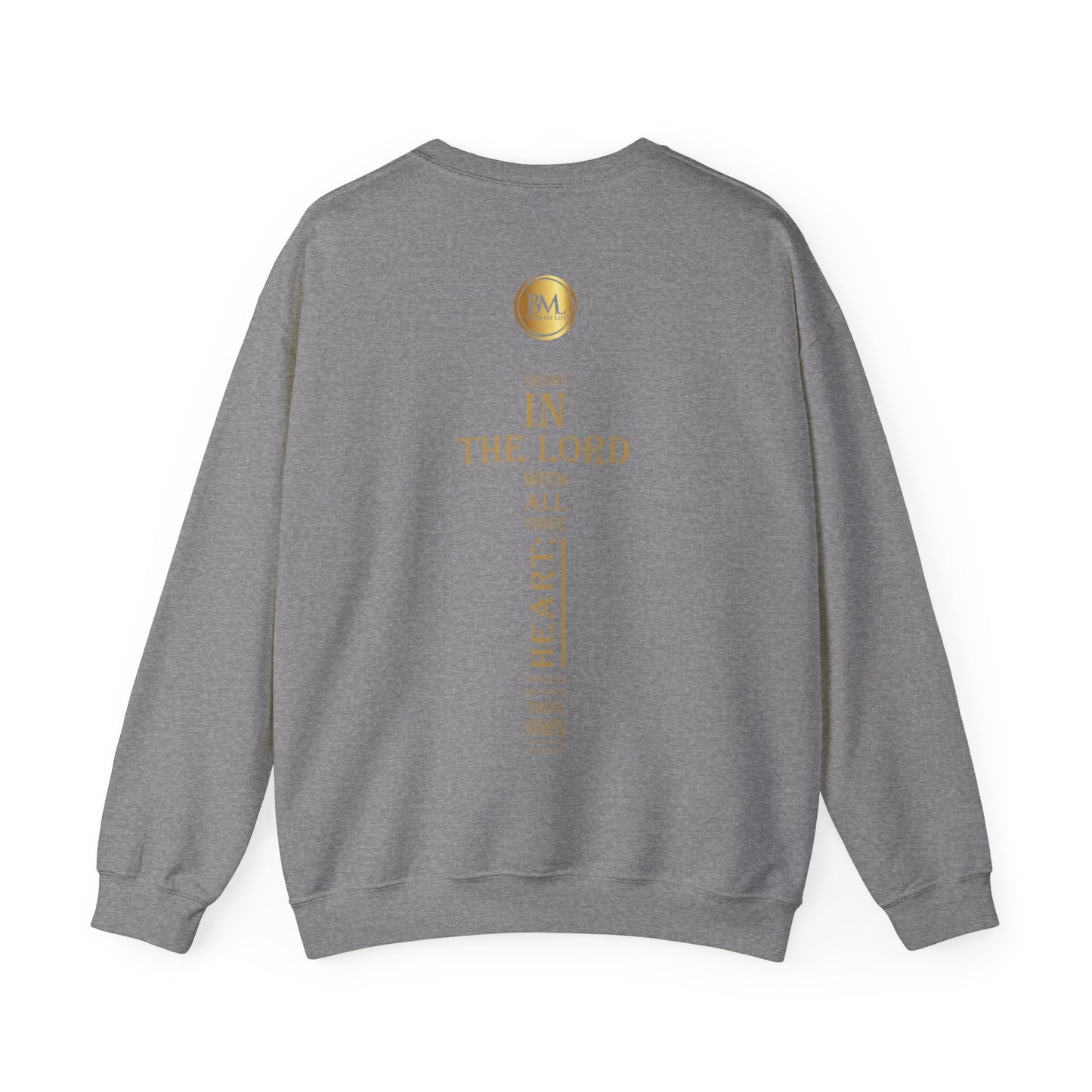 For I know the thoughts that I think toward you, saith the Lord, thoughts of peace, and not of evil, to give you an expected end, Bless My Life ®  Jeremiah 29:11 Crewneck Sweatshirt