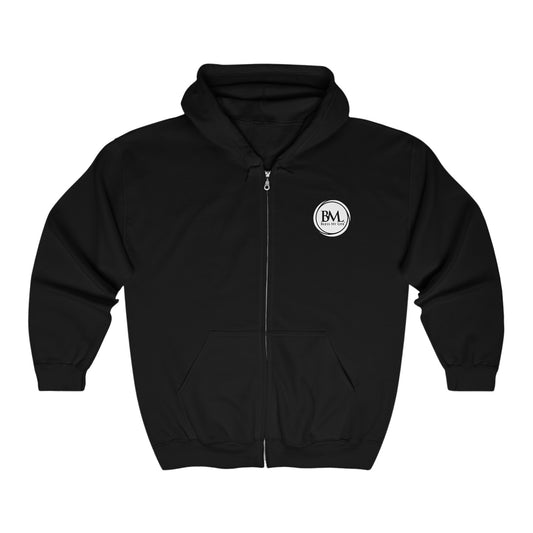 Blessed Journey Full Zip Hoodie – Unisex Faith-Inspired Wear