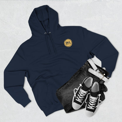 Trinity Shield Fleece Hoodie – Faith-Inspired Comfort