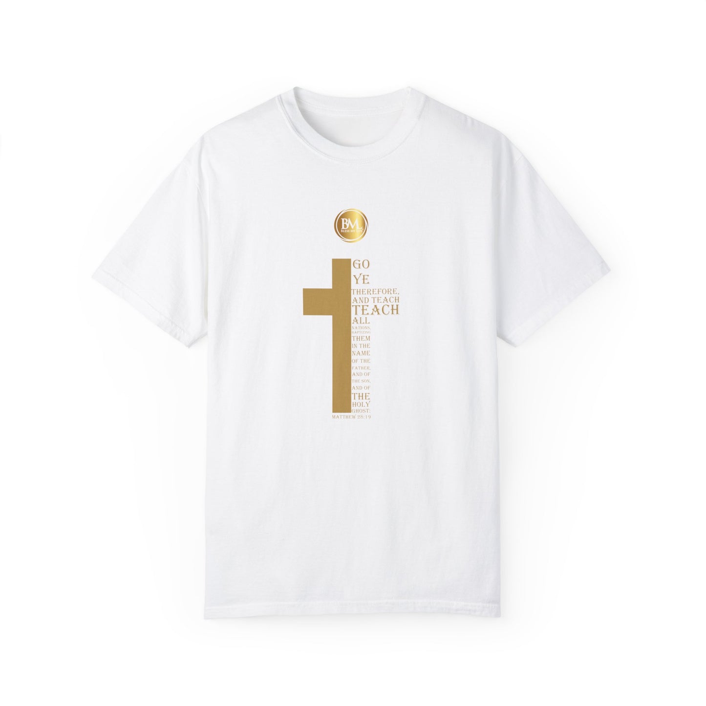 Matthew 28.19 Faith Unisex Garment-Dyed T-shirt