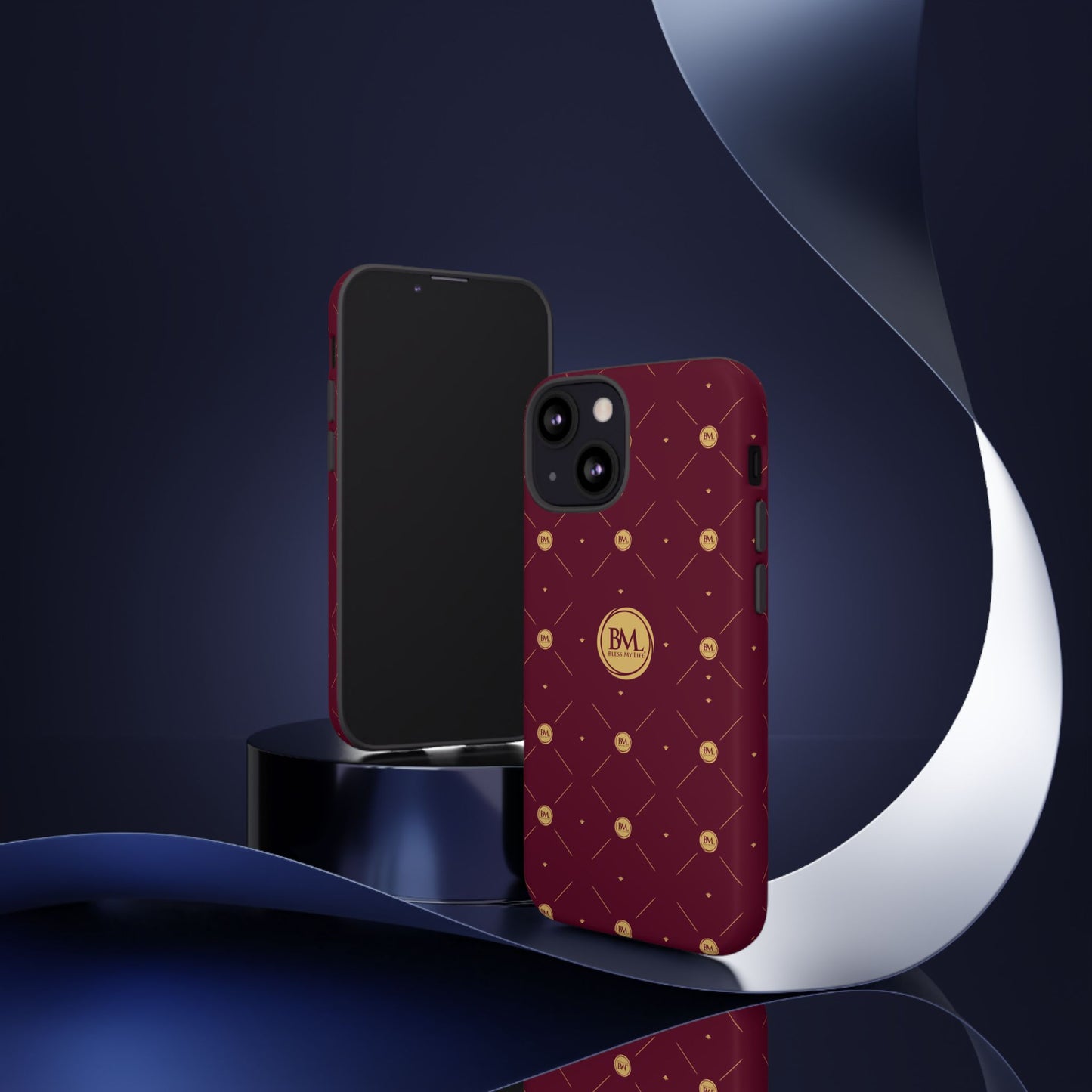 FaithBound Maroon iPhone 11-16 Case – BML Edition