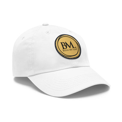 Covenant Leather Patch Dad Hat – Centered in Faith