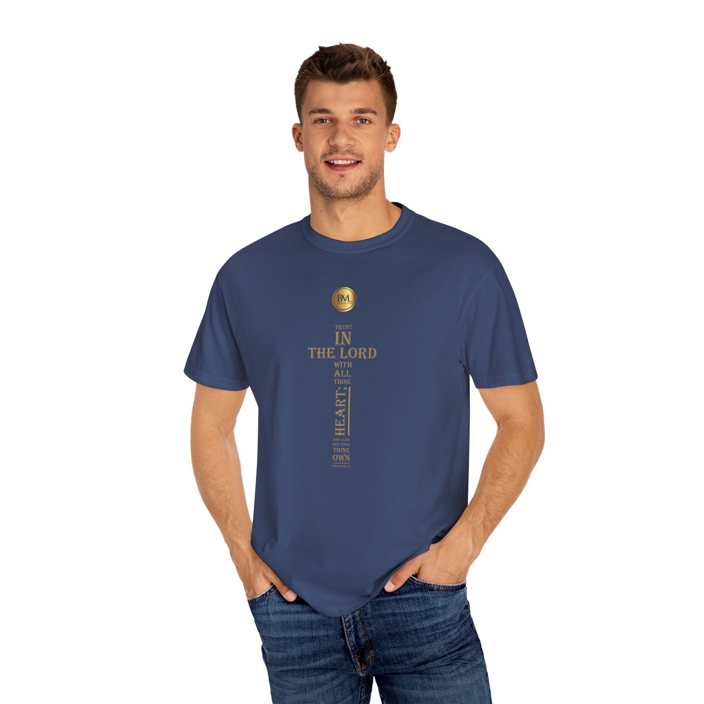 Proverbs 3.5 Faith Unisex Garment-Dyed T-shirt