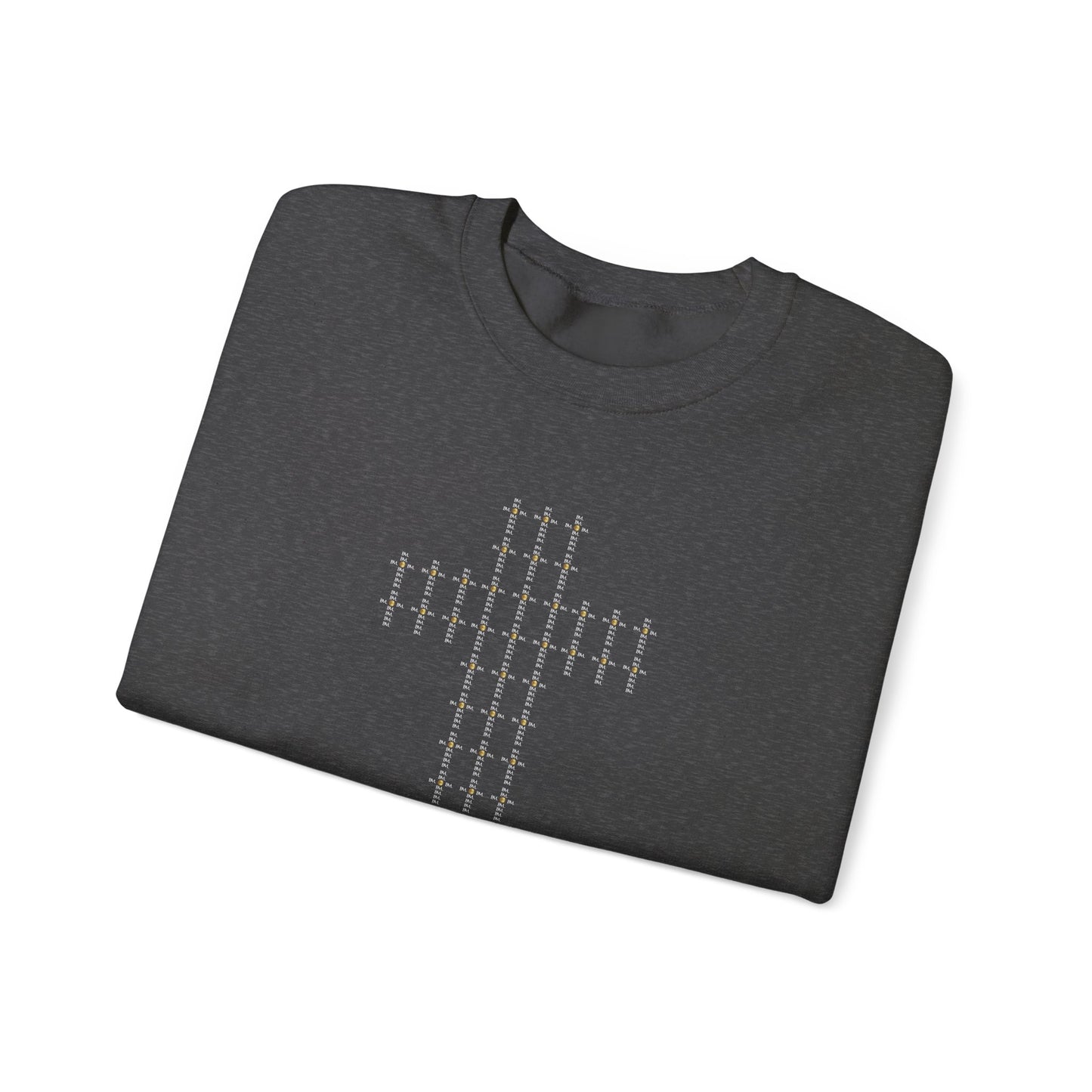 Unisex Crewneck Sweatshirt – BML Cross Logo, Heavy Blend™