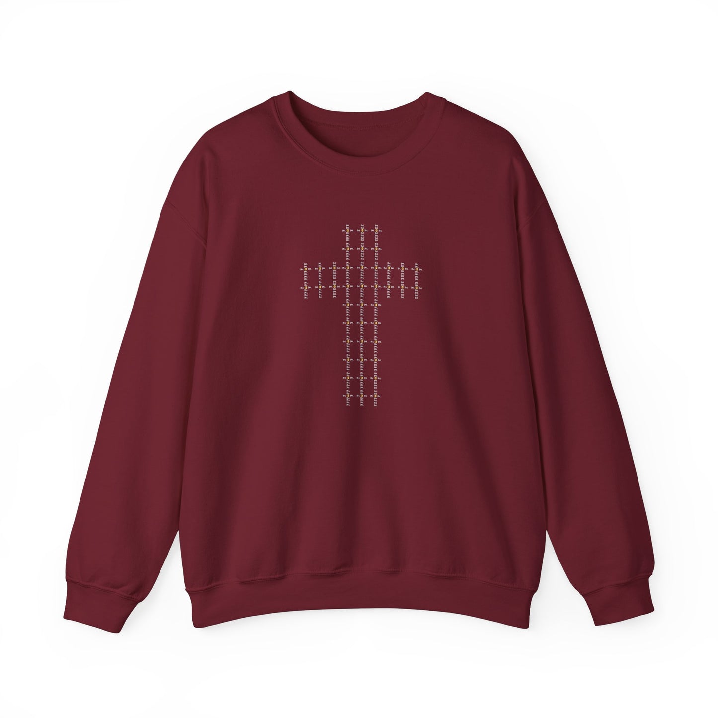 Unisex Crewneck Sweatshirt – BML Cross Logo, Heavy Blend™