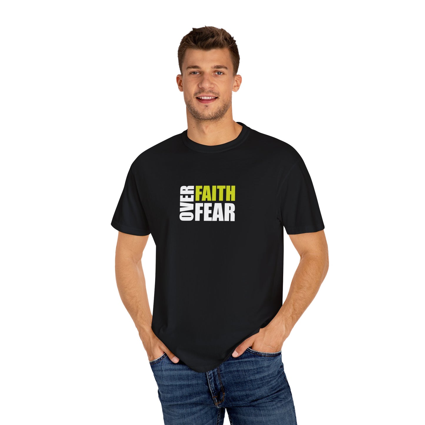 BML Faith Over Fear Dye Tee