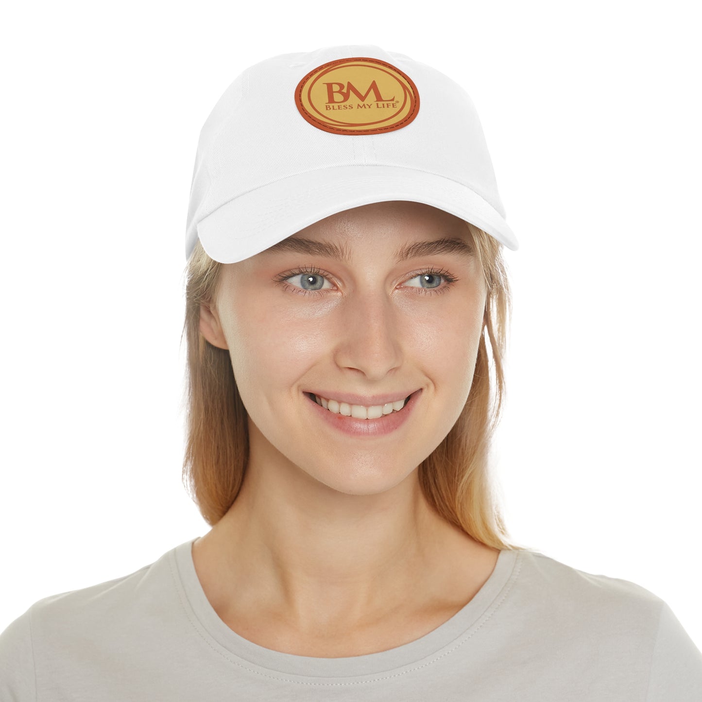 Covenant Leather Patch Dad Hat – Centered in Faith