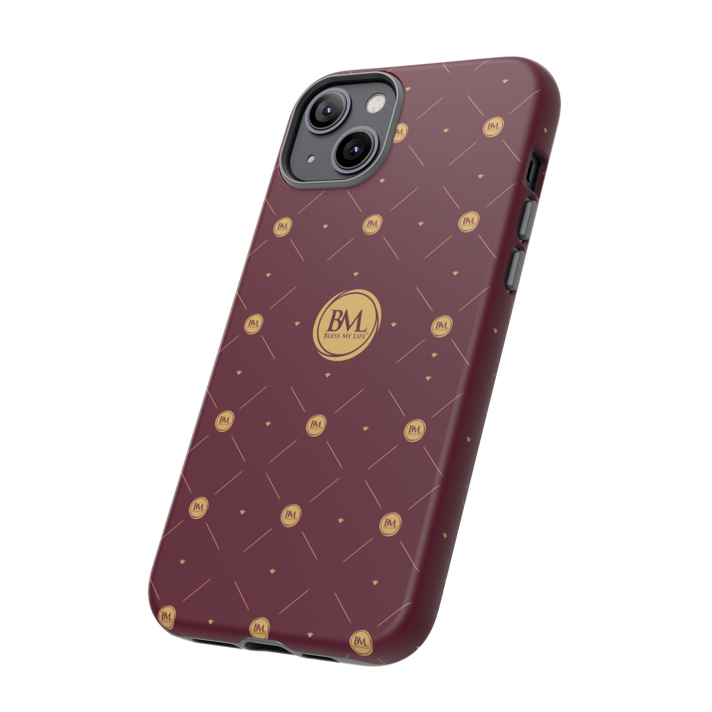 FaithBound Maroon iPhone 11-16 Case – BML Edition