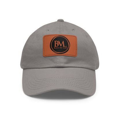 Faithful Path Dad Hat – Leather Patch of Devotion