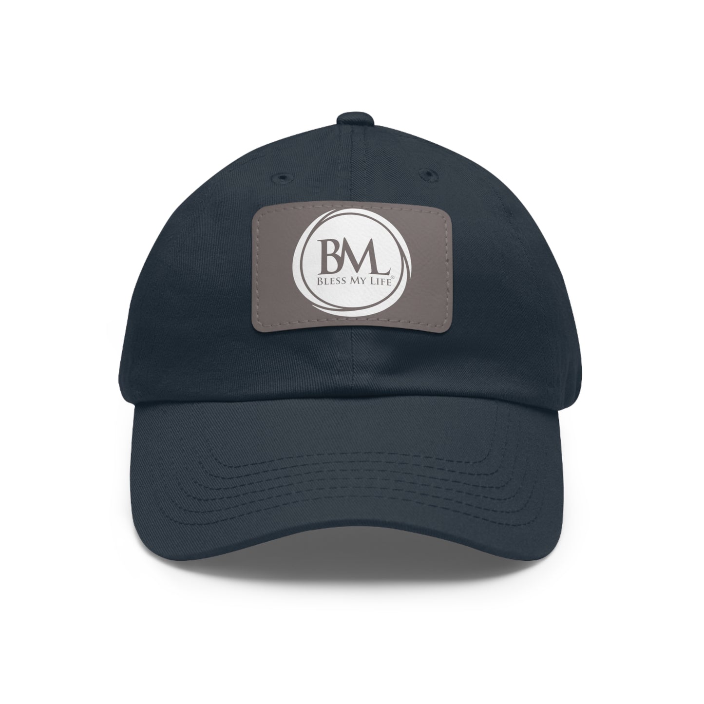 Faithful Path Dad Hat – Leather Patch of Devotion