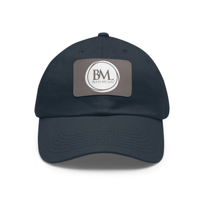 Faithful Path Dad Hat – Leather Patch of Devotion