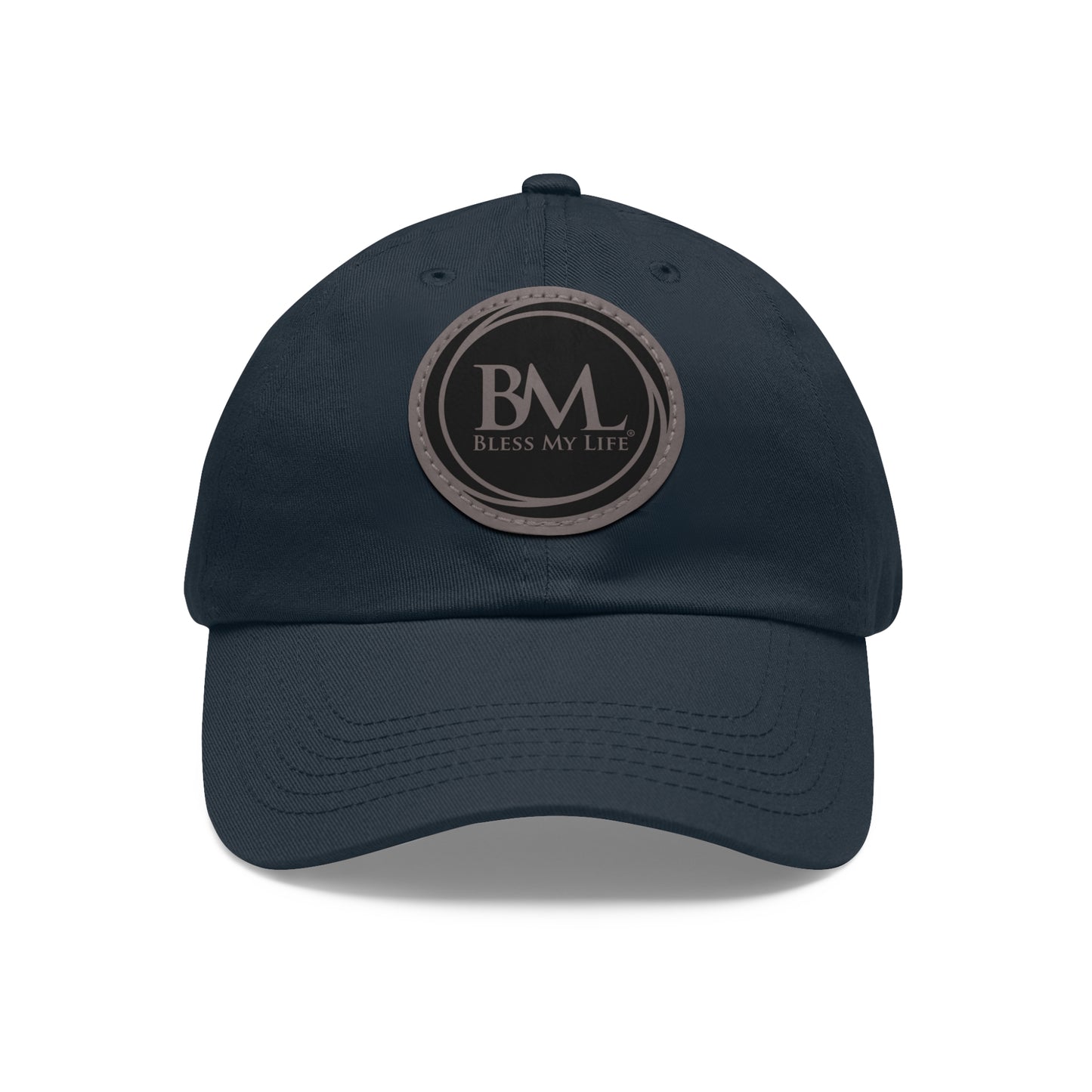 Covenant Leather Patch Dad Hat – Centered in Faith