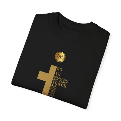 Matthew 28.19 Faith Unisex Garment-Dyed T-shirt