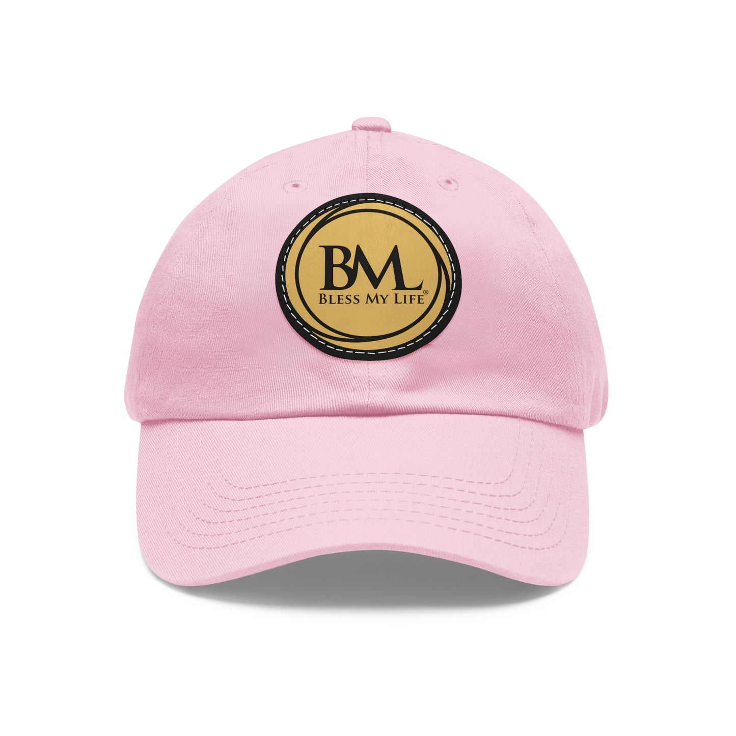 Covenant Leather Patch Dad Hat – Centered in Faith