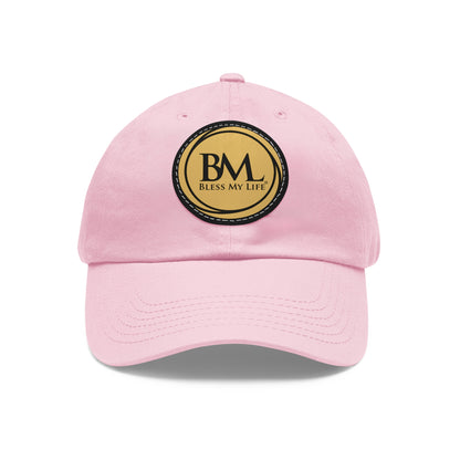 Covenant Leather Patch Dad Hat – Centered in Faith