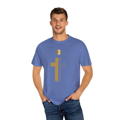 Romans 8.28 Faith Unisex Garment-Dyed T-shirt