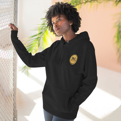 Trinity Shield Fleece Hoodie – Faith-Inspired Comfort