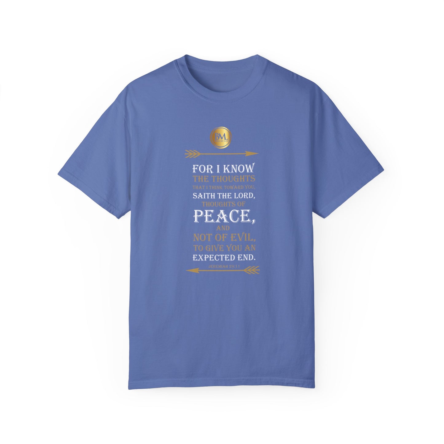 Jeremiah 29.11 Faith Unisex Garment-Dyed T-shirt