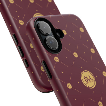 FaithBound Maroon iPhone 11-16 Case – BML Edition