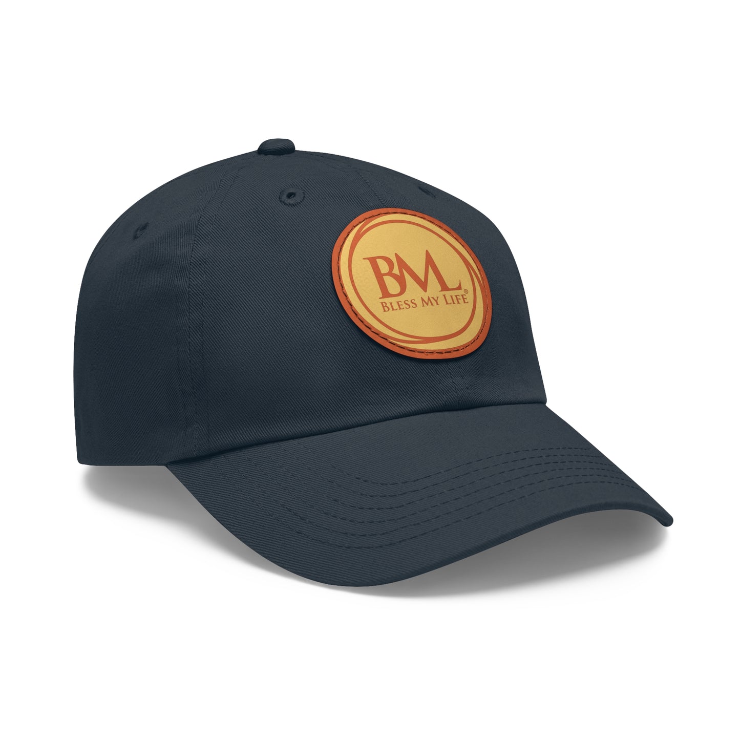 Covenant Leather Patch Dad Hat – Centered in Faith