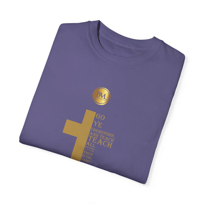 Matthew 28.19 Faith Unisex Garment-Dyed T-shirt