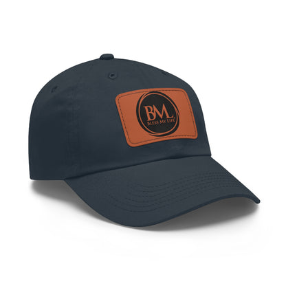 Faithful Path Dad Hat – Leather Patch of Devotion